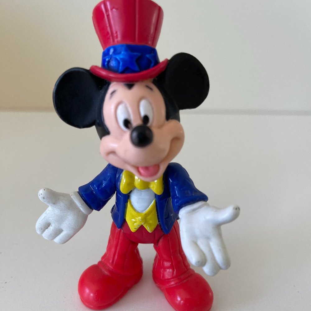 Disney Vintage Mickey Mouse Epcot Center Posable Figure